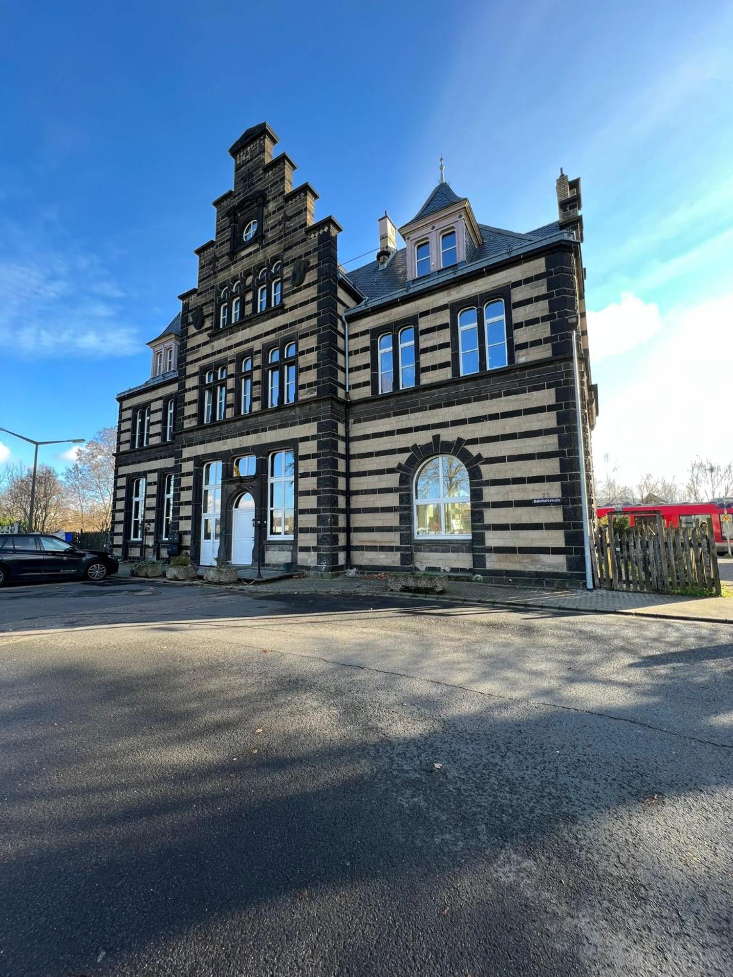 Wohnen Wie Im Schloss - Alter Bahnhof Von Kruft Exteriér fotografie